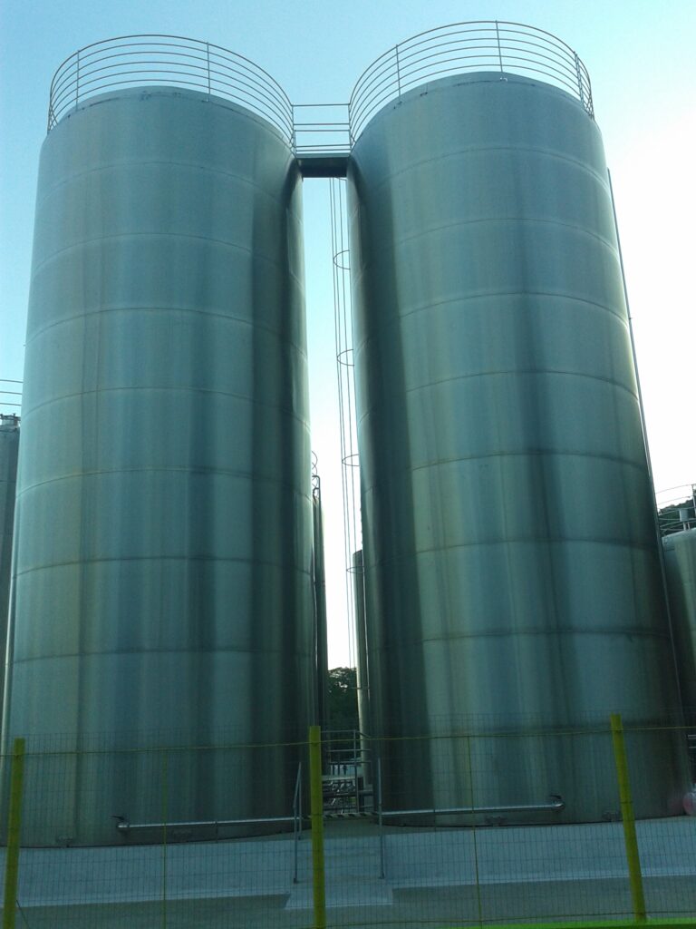 Tanques de aço inox